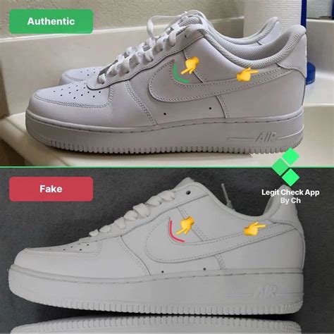 nike air force off white fake vs real|air force 1 real check.